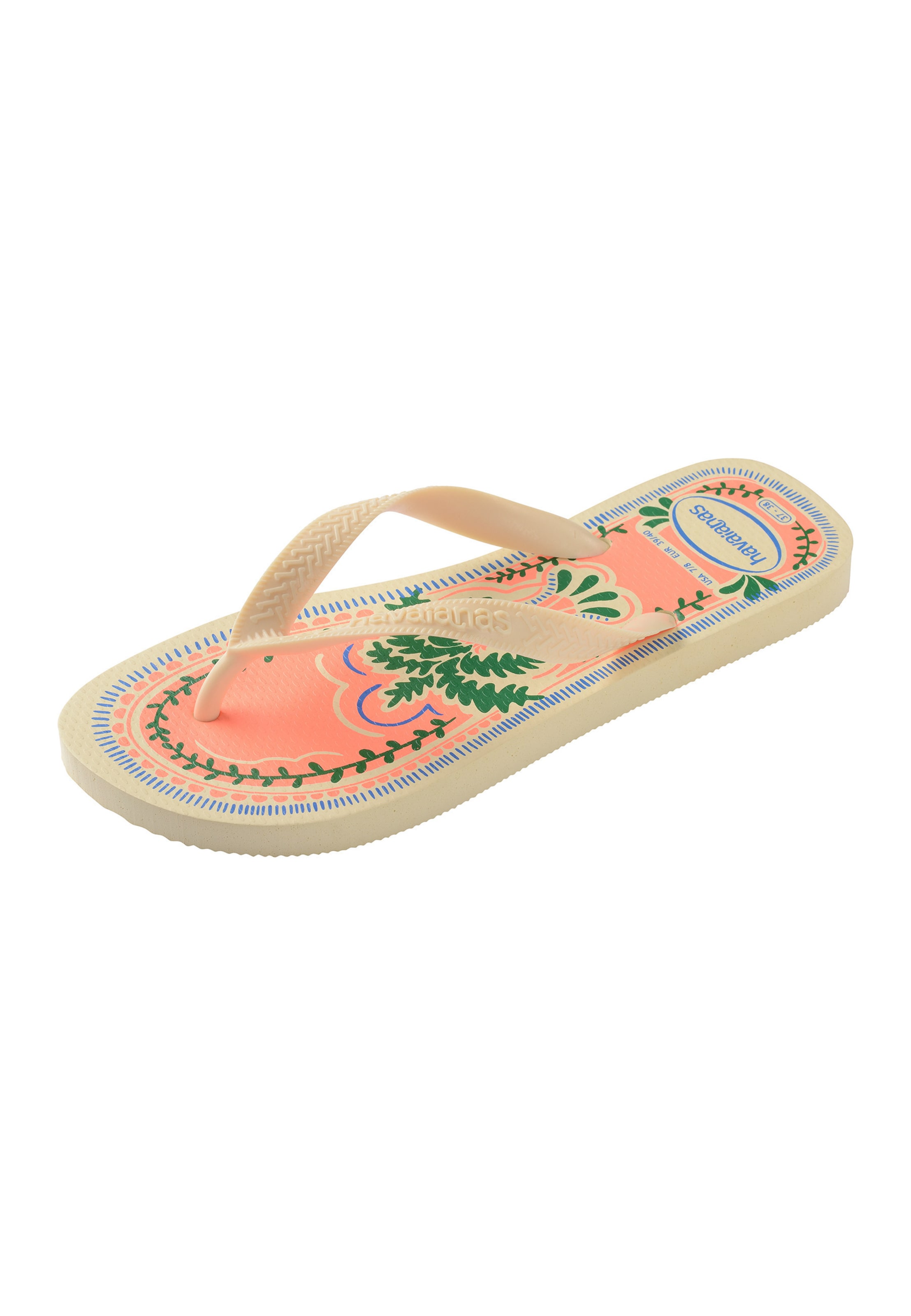 HAVAIANAS - Sandalias de dedo 'Top Summer Vibes' en beige: frente