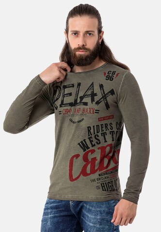 CIPO & BAXX Shirt in Groen