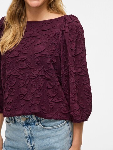 VILA Bluse 'VIDevera' i rød