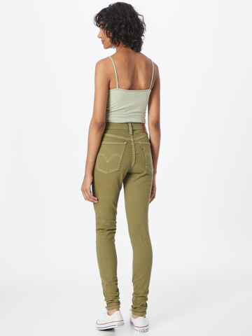 LEVI'S ® Skinny Jeansy 'Workwear Mile High' w kolorze zielony