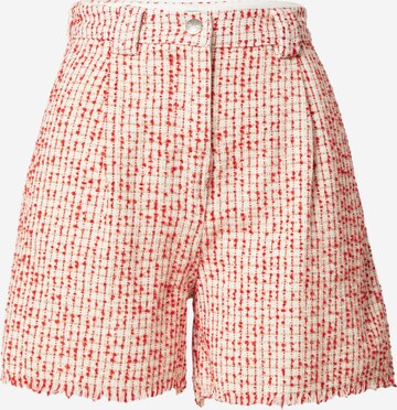 regular Pantaloni con pieghe di UNITED COLORS OF BENETTON in rosa: frontale