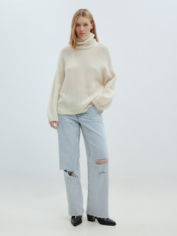 EDITED Pullover 'Swantje' in Beige
