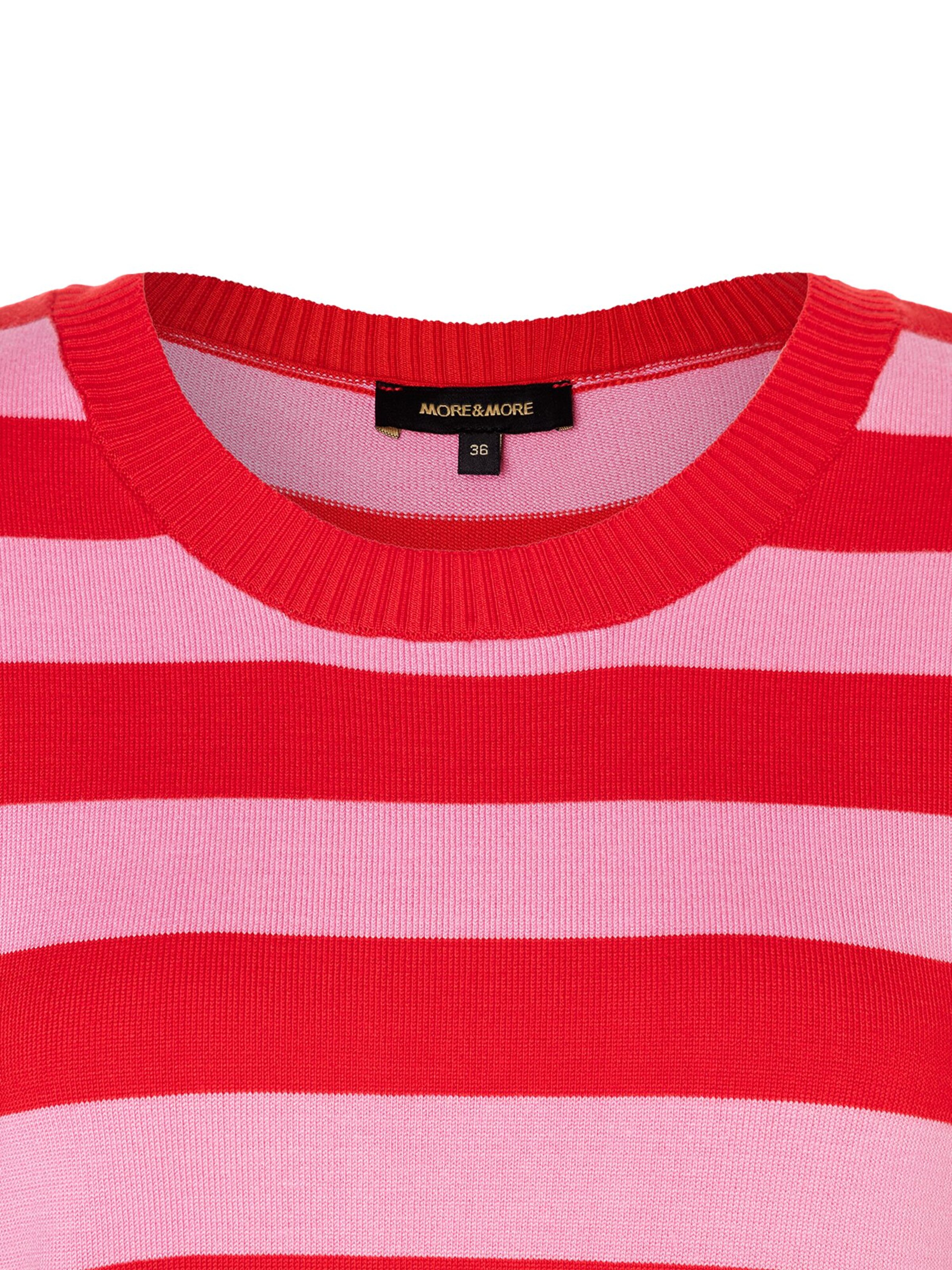 MORE & MORE Pullover in Rot