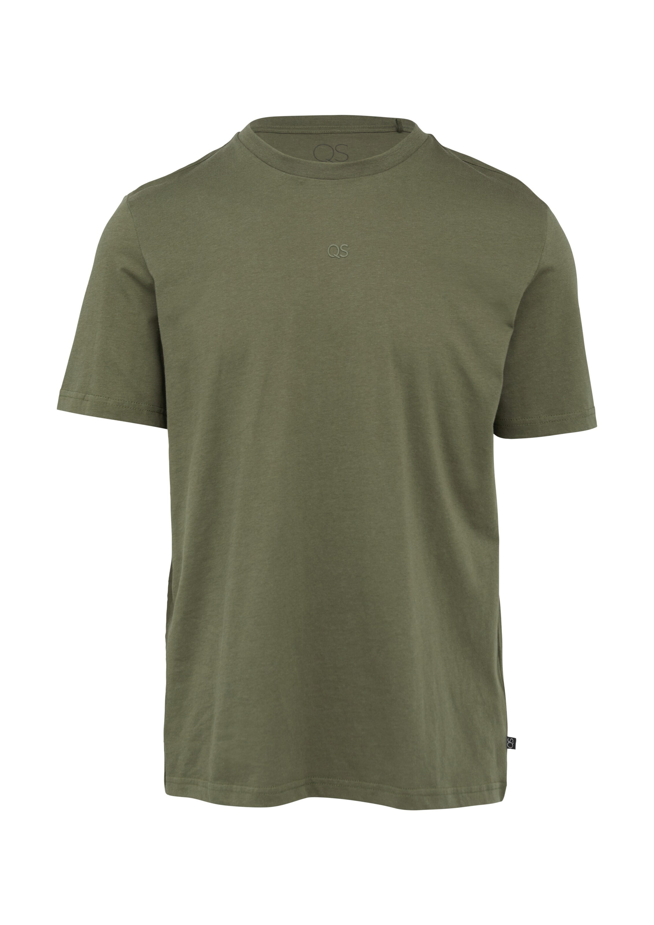 T-Shirt QS en vert : devant