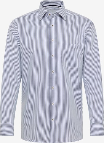 ETERNA Zakelijk overhemd in Blauw: voorkant