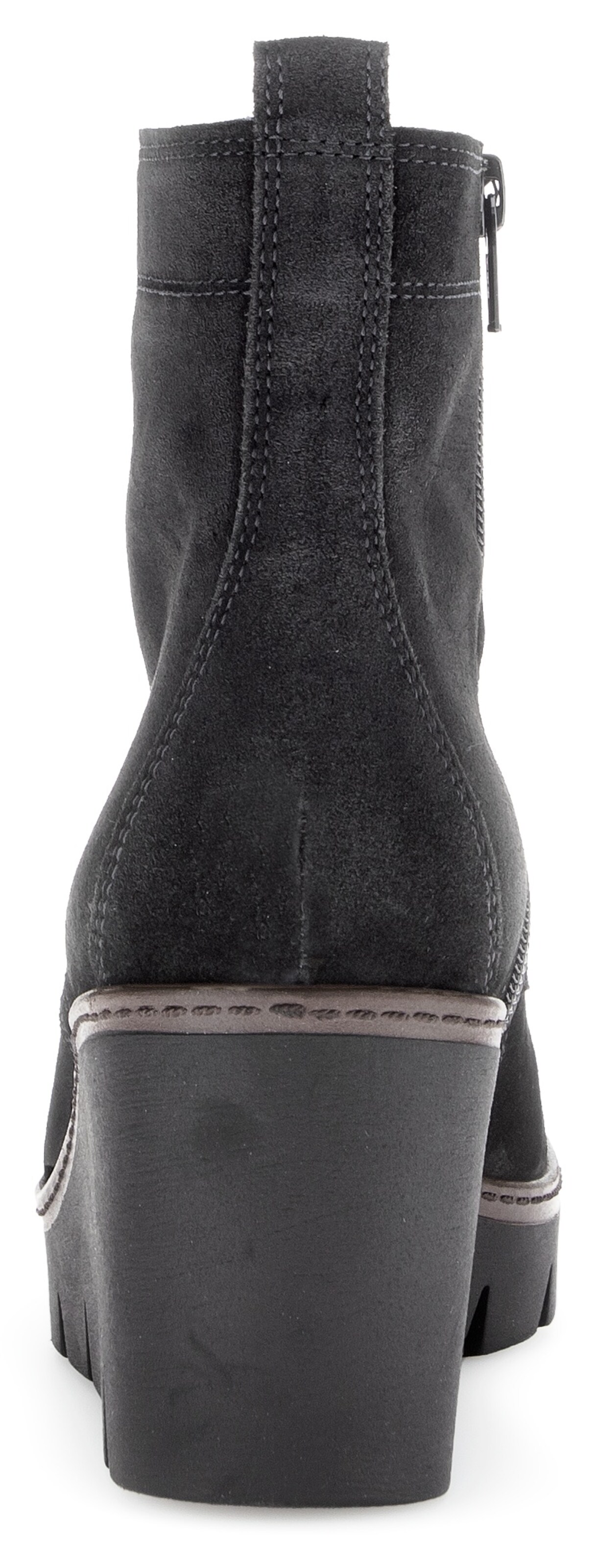 GABOR Schnürstiefelette in Schwarz