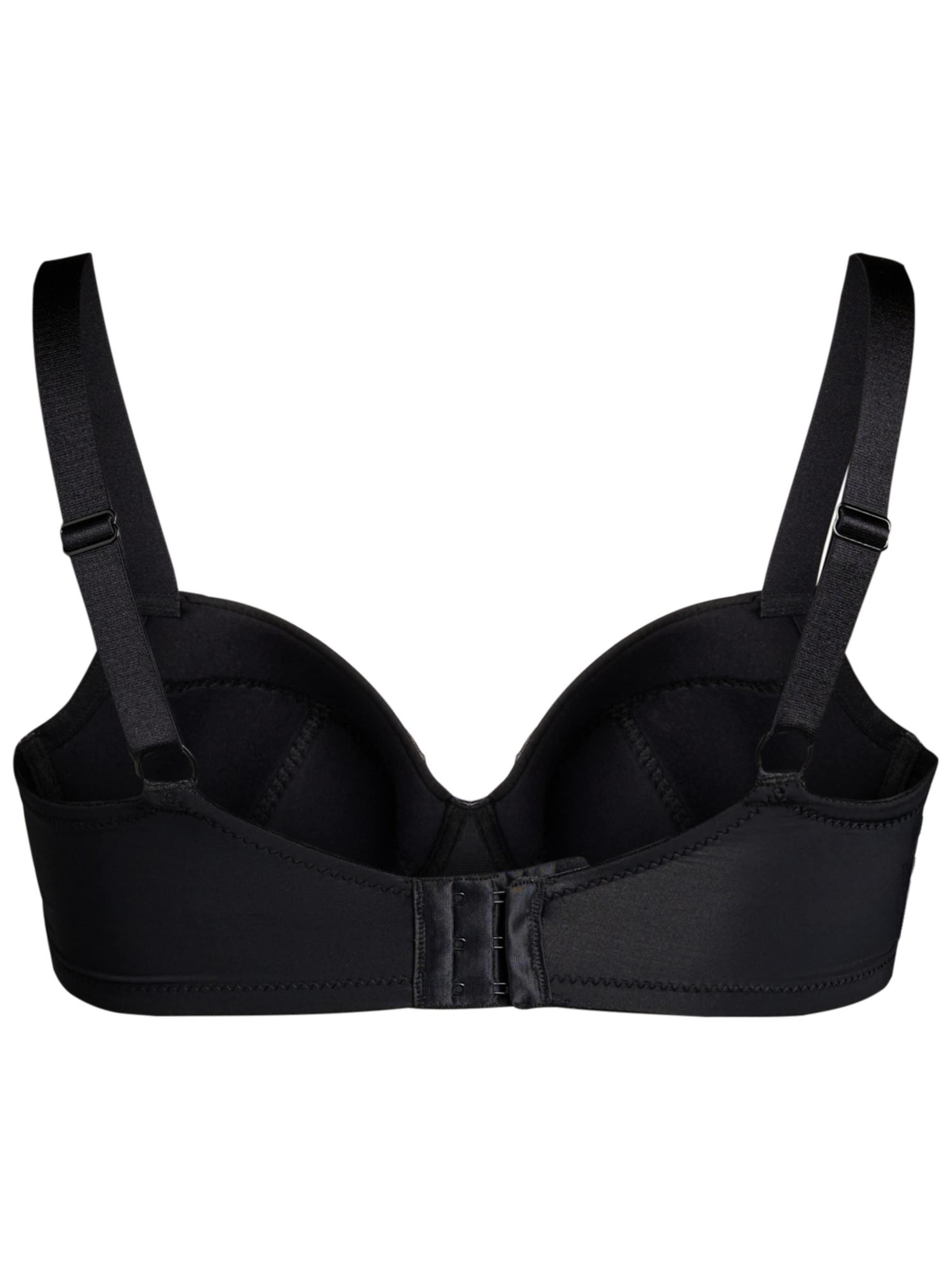 Devoted by Zizzi T-shirt сутиен Сутиен 'Linett' в черно