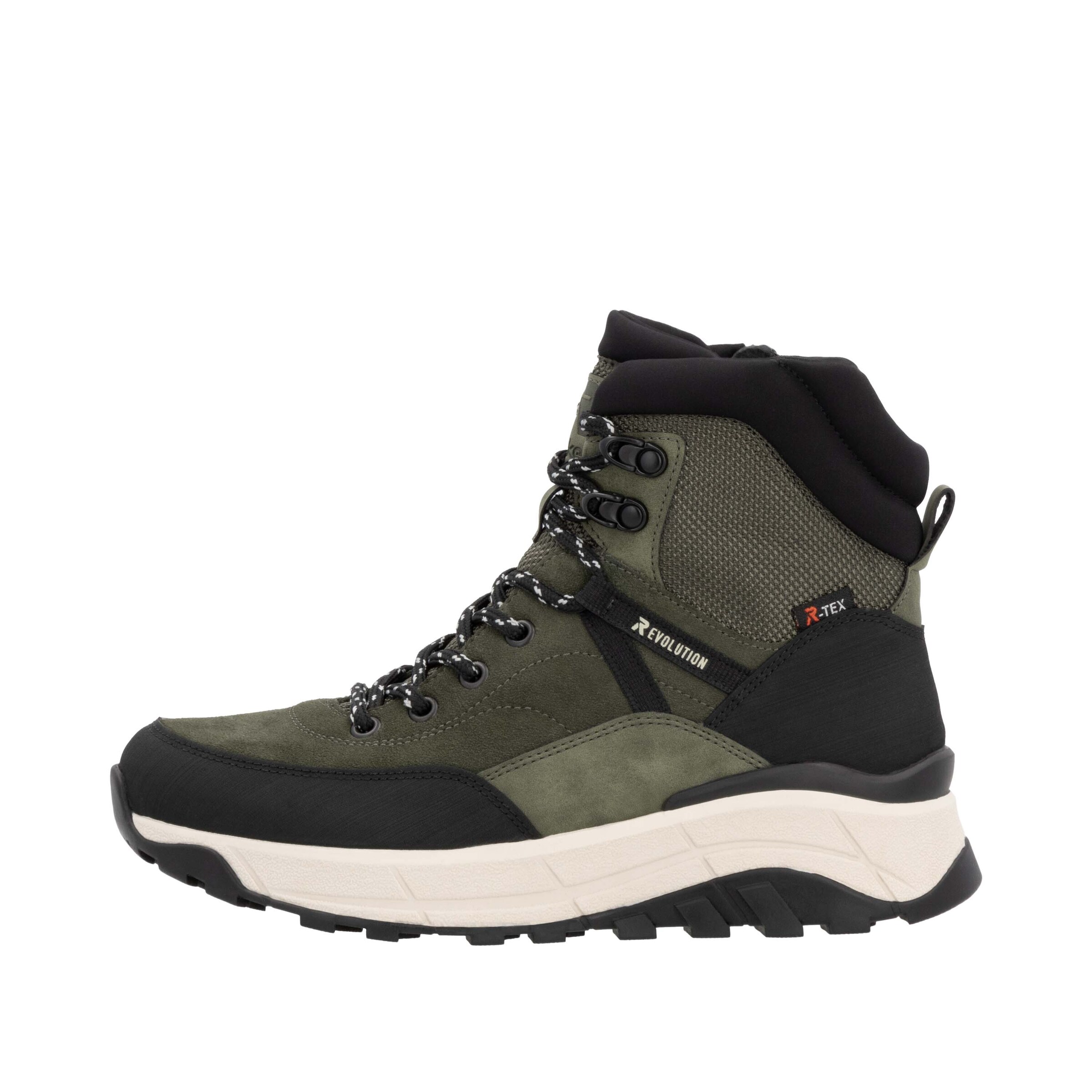 Bottines à lacets 'Evolution' Rieker Sport en vert
