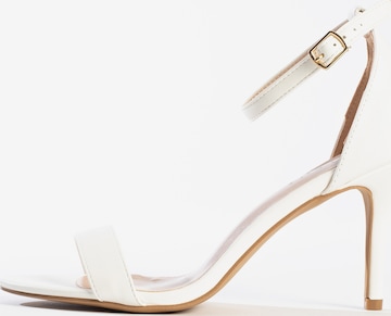 Celena Remienkové sandále 'Celia' - biela: predná strana