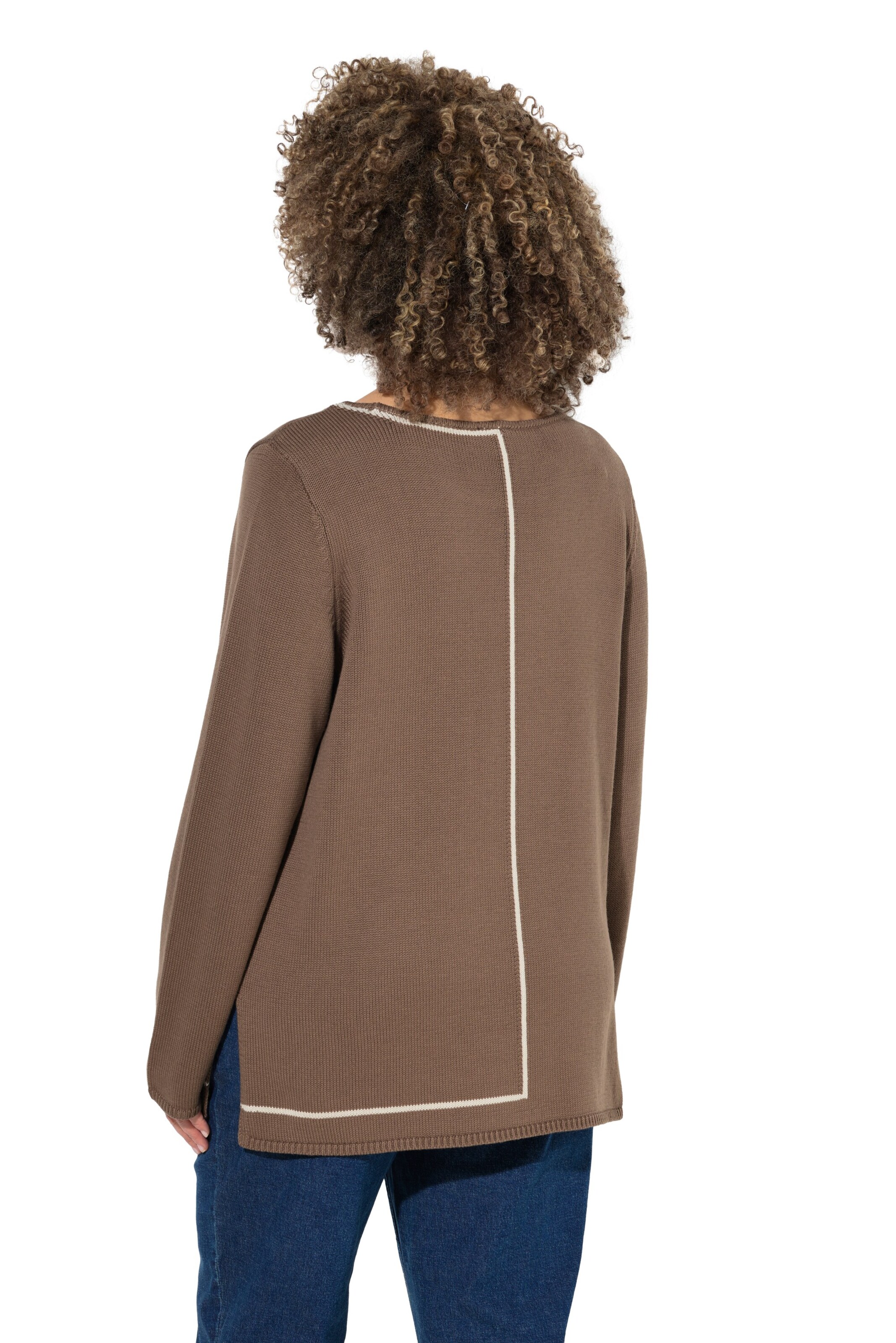 Ulla Popken Pullover in Grau
