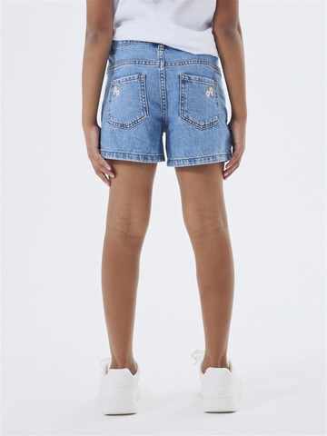 NAME IT regular Jeans 'Bella' i blå