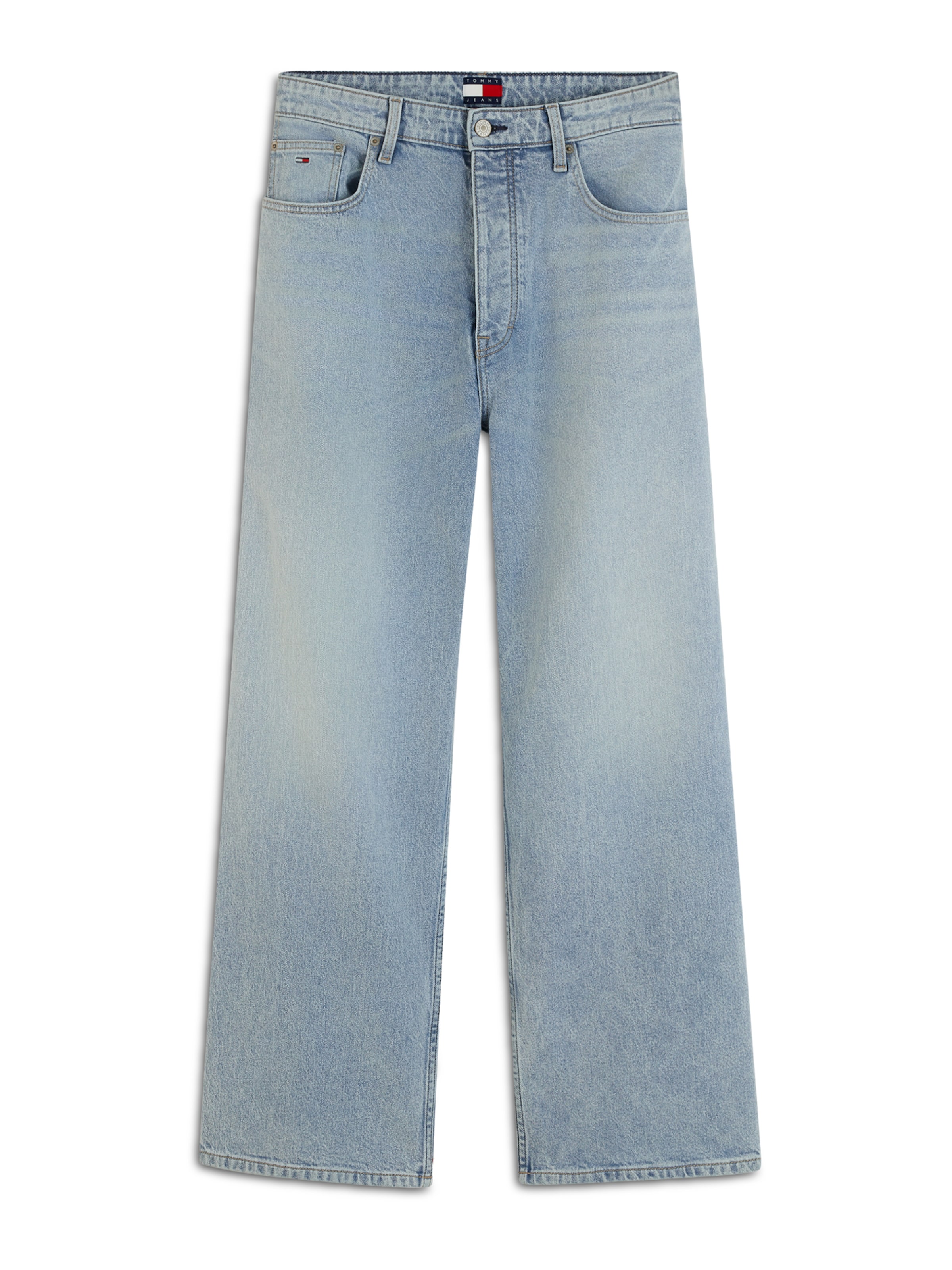 Tommy Jeans - Ropa ancha Vaquero 'THEO' en azul: frente