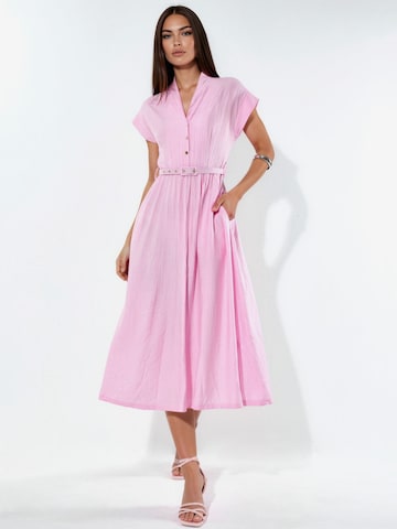 Robe Busem en rose : devant
