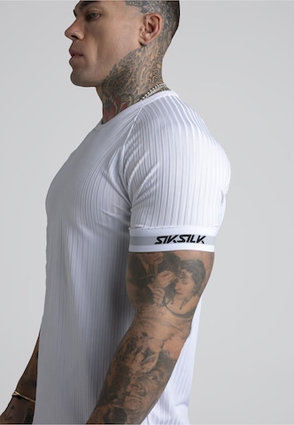 T-Shirt SikSilk en blanc