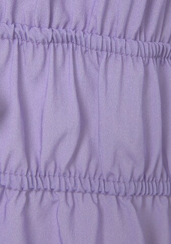 BEACH TIME Blouse in Purple