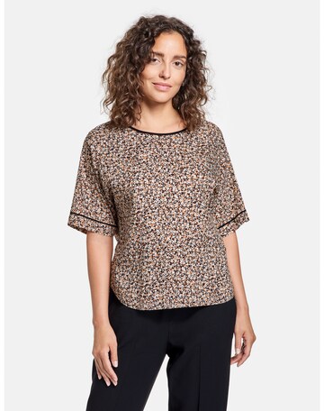 TAIFUN Blouse in Zwart: voorkant