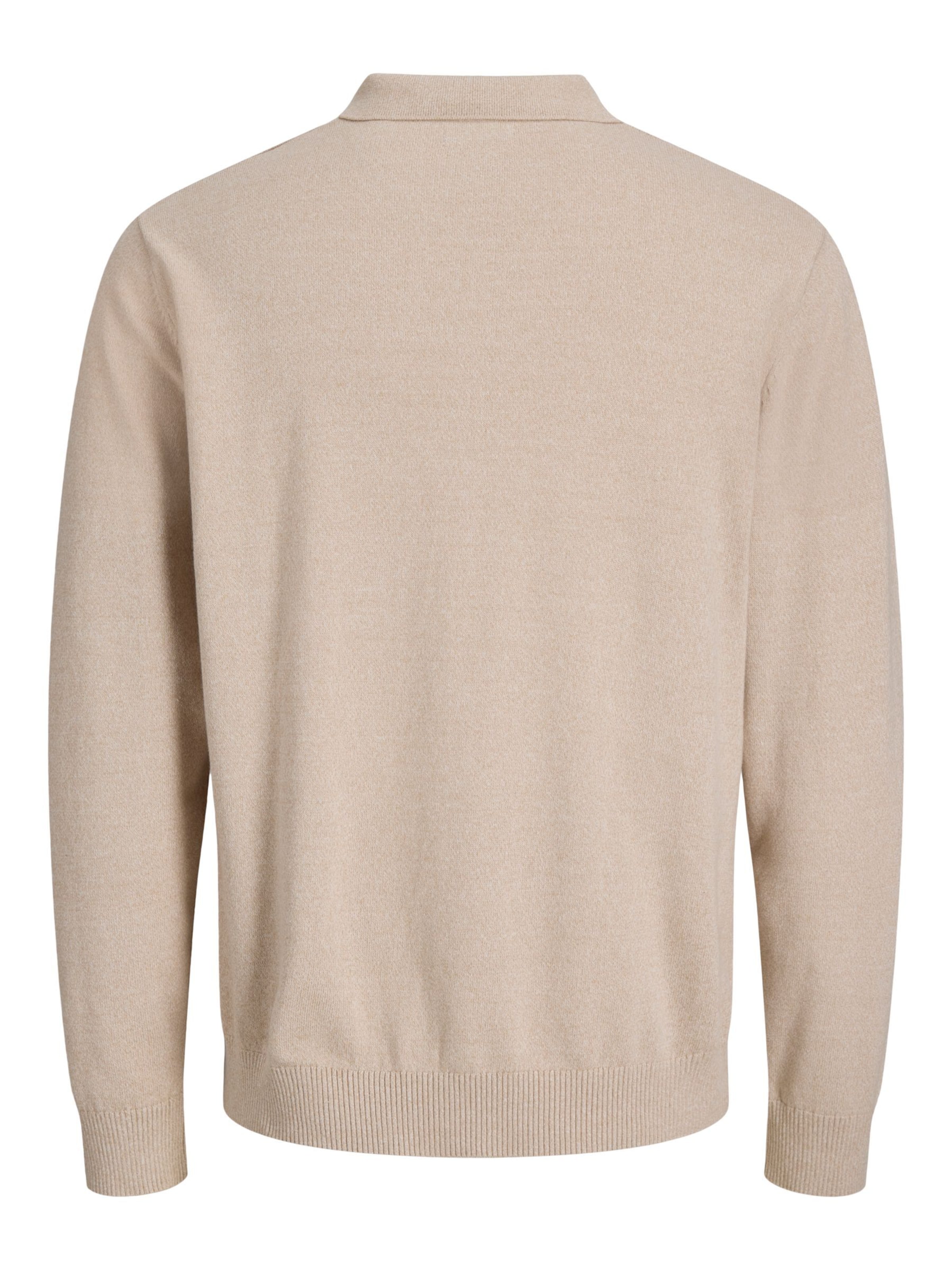 Pullover 'JJEBasic' di JACK & JONES in beige
