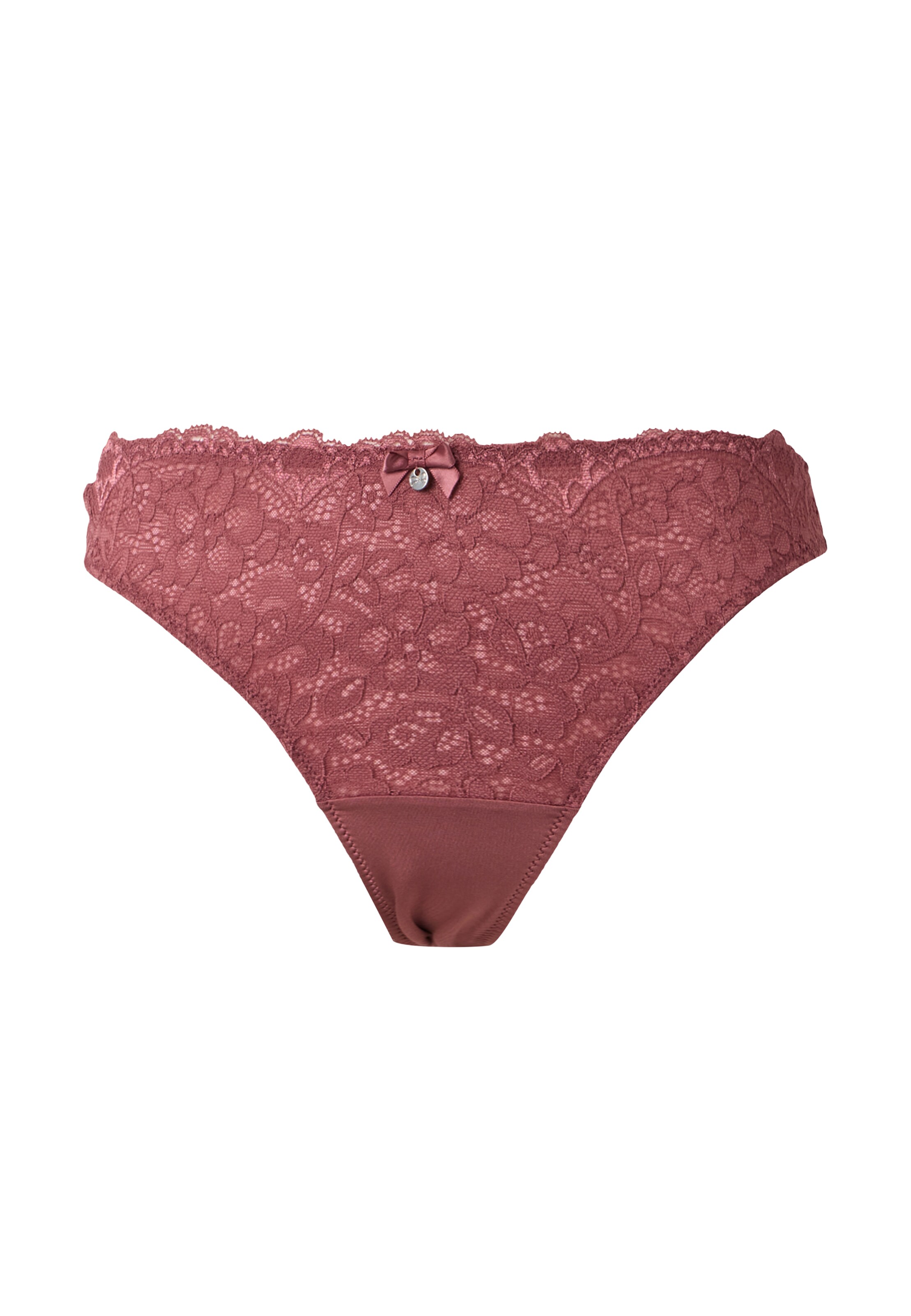 Hunkemöller - Tanga 'Marine' en rosa: frente