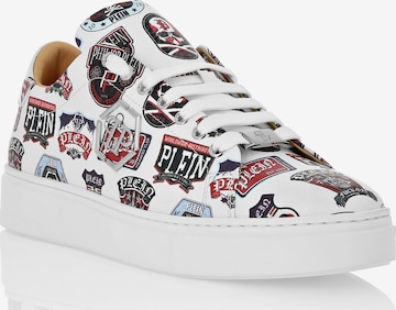 Philipp Plein Sneakers laag in Wit: voorkant