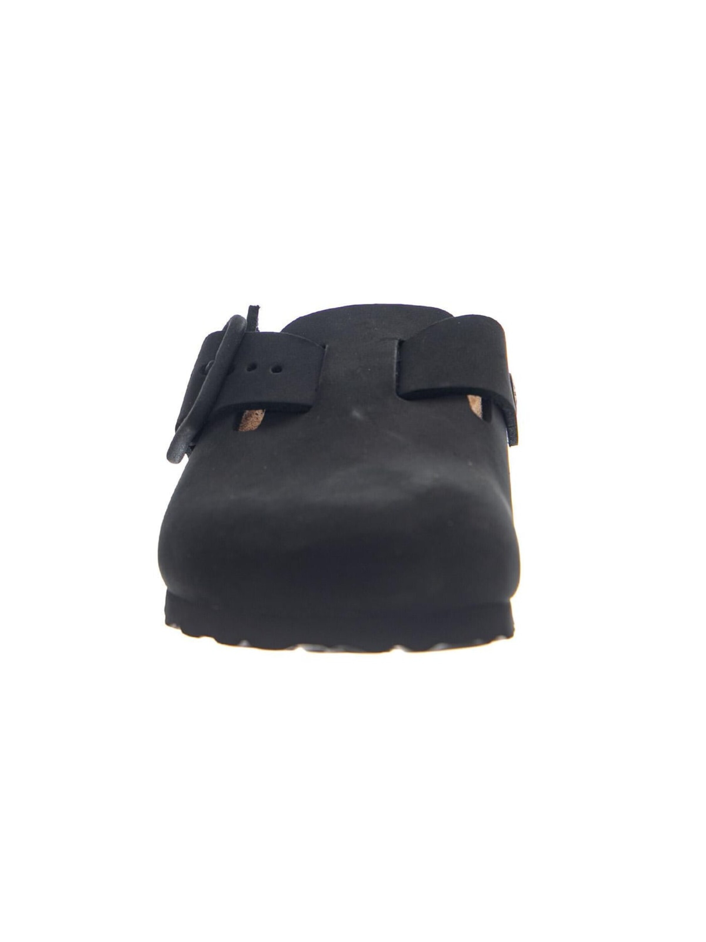 Sandalo 'BOSTON WB NUBUCK LEATHER NARROW FIT BLACK' di BIRKENSTOCK in nero