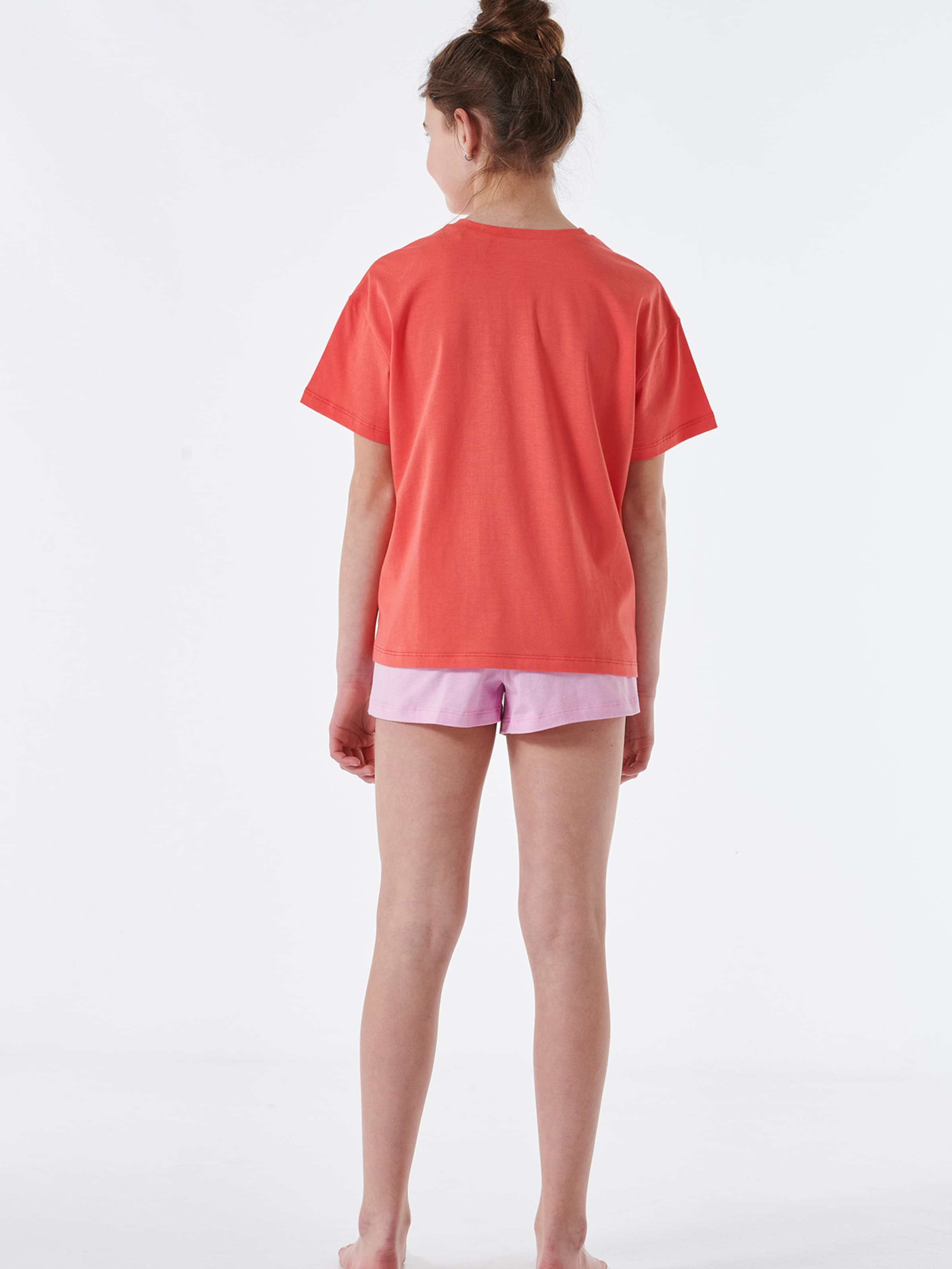 SCHIESSER - Pijama en rojo