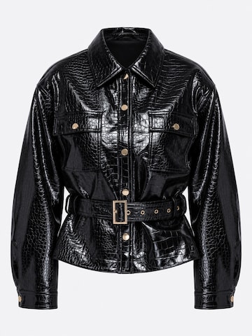 Ombre Übergangsjacke‌‌‌‌ in Schwarz: Vorderseite