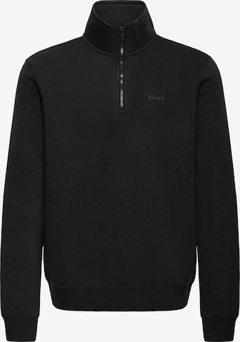 BLEND Sweatshirt 'BHDOWNTON' in Schwarz: Vorderseite