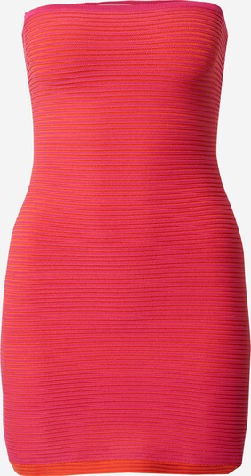 Megzta suknelė iš The Wolf Gang, spalva – oranžinė / rožinė, Prekių apžvalga