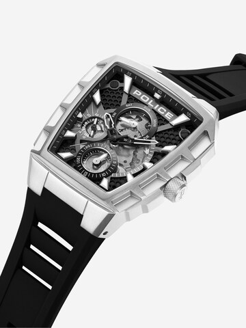 POLICE Analog Watch ' Tough Gear ' in Black