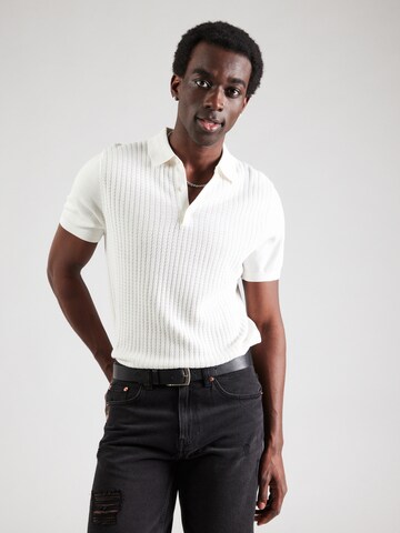 Pull-over 'Adrian' STRELLSON en blanc : devant