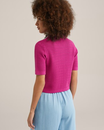 Cardigan WE Fashion en rose