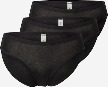 Slip 'Carin' di Lindex in nero: frontale