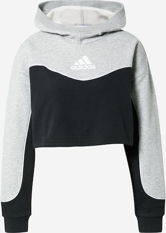 melns ADIDAS SPORTSWEAR Sportiska tipa džemperis: no priekšpuses
