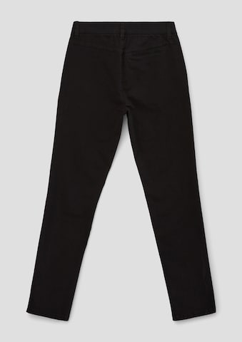 Skinny Pantaloni de la s.Oliver pe negru