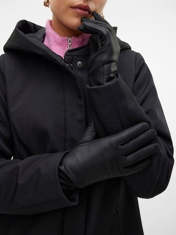 VERO MODA - Guantes con dedos en negro