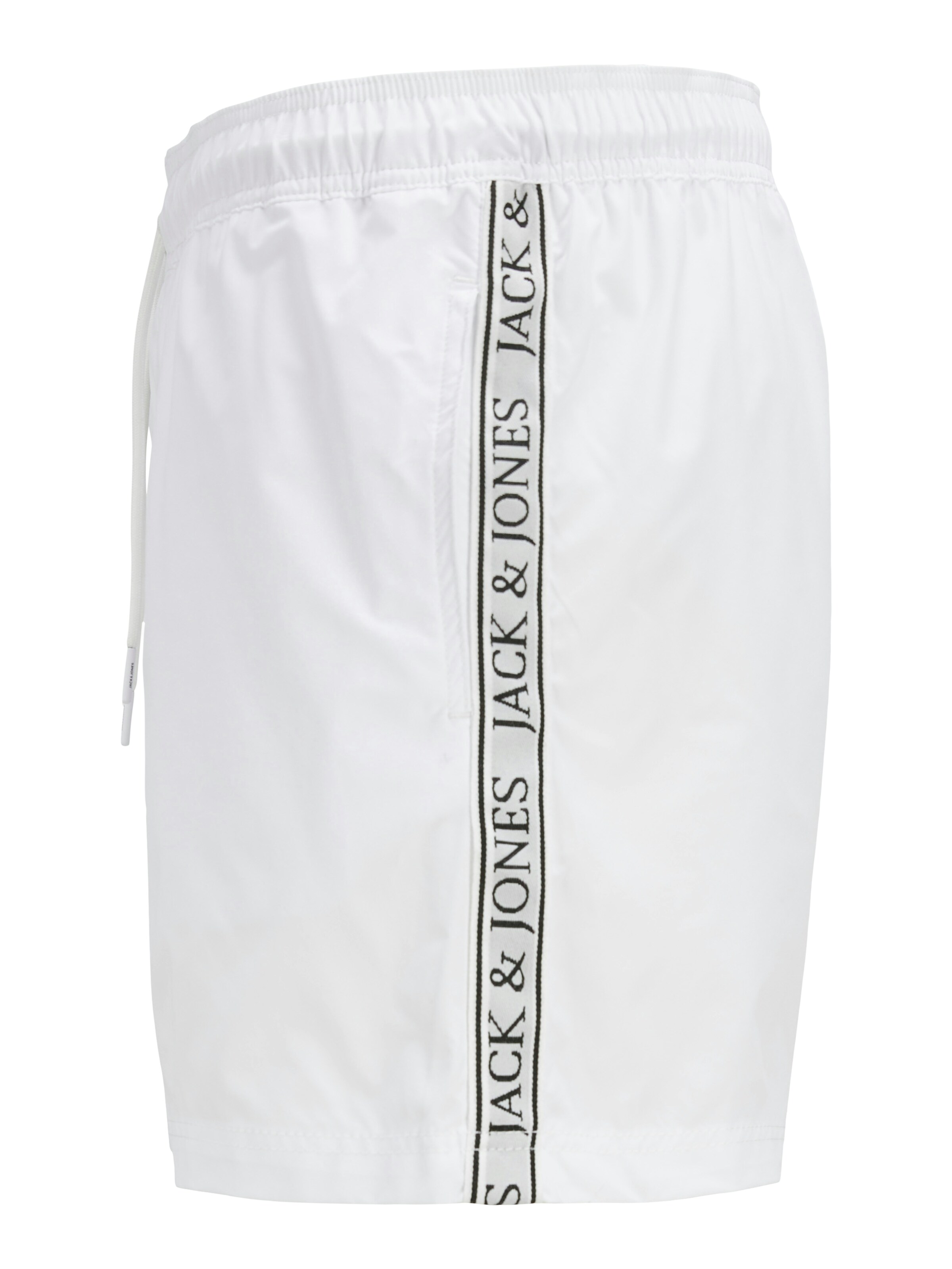 JACK & JONES Kratke kopalne hlače 'JPSTMaui' | bela barva