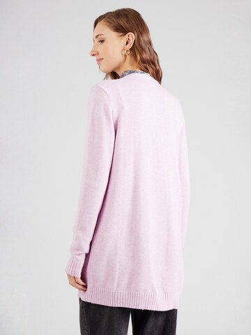 VILA Knit cardigan 'VIRil' in Purple