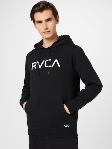 Sweat-shirt RVCA en noir : devant