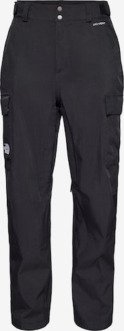 THE NORTH FACE Loosefit Sportovní kalhoty 'Blizzadery' – černá: přední strana