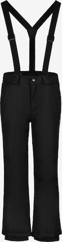 Regular Pantaloni outdoor de la ICEPEAK pe negru: față