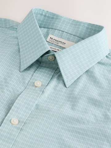 Next Regular Fit Hemd 'N. Premium' in Grün