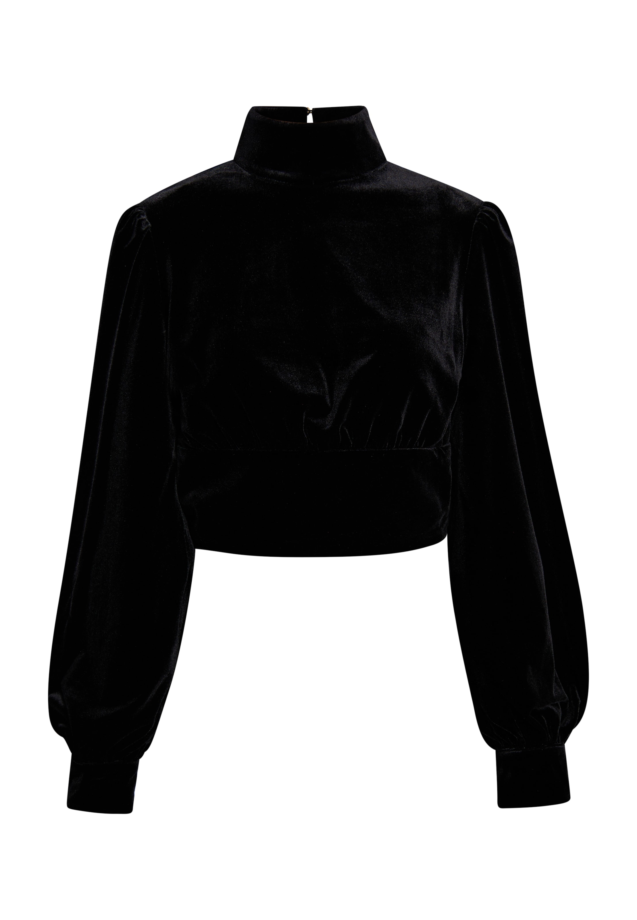 faina Blouse in Black: front