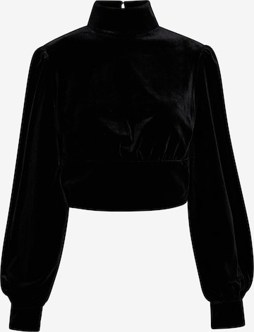 faina Blouse in Black: front