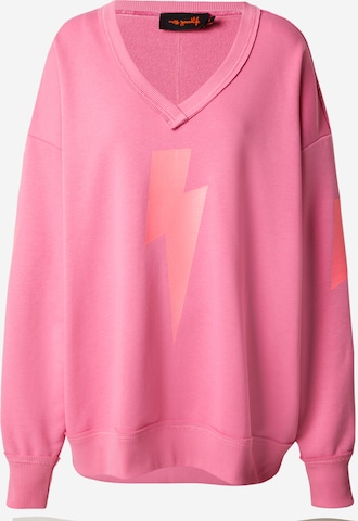 rožinė miss goodlife Megztinis be užsegimo: priekis