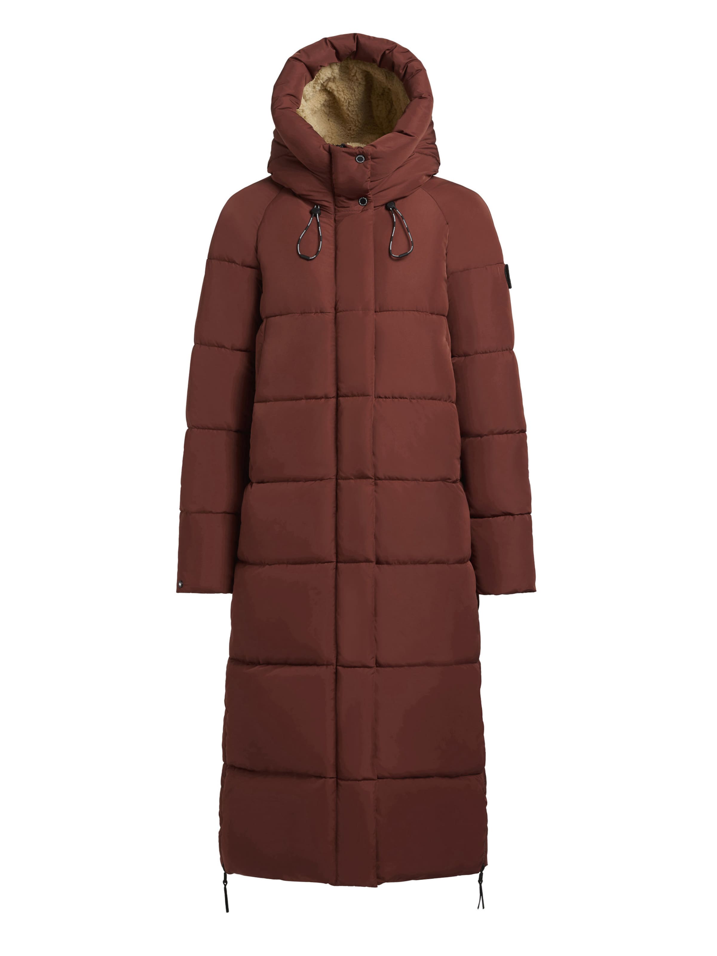 khujo - Sobretudo de inverno ' LAMBA ' em vermelho: frente