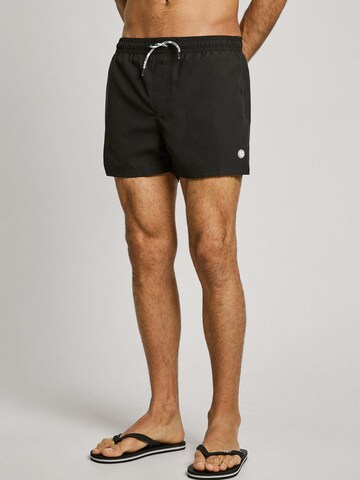 Pepe Jeans Badeshorts in Schwarz: Vorderseite