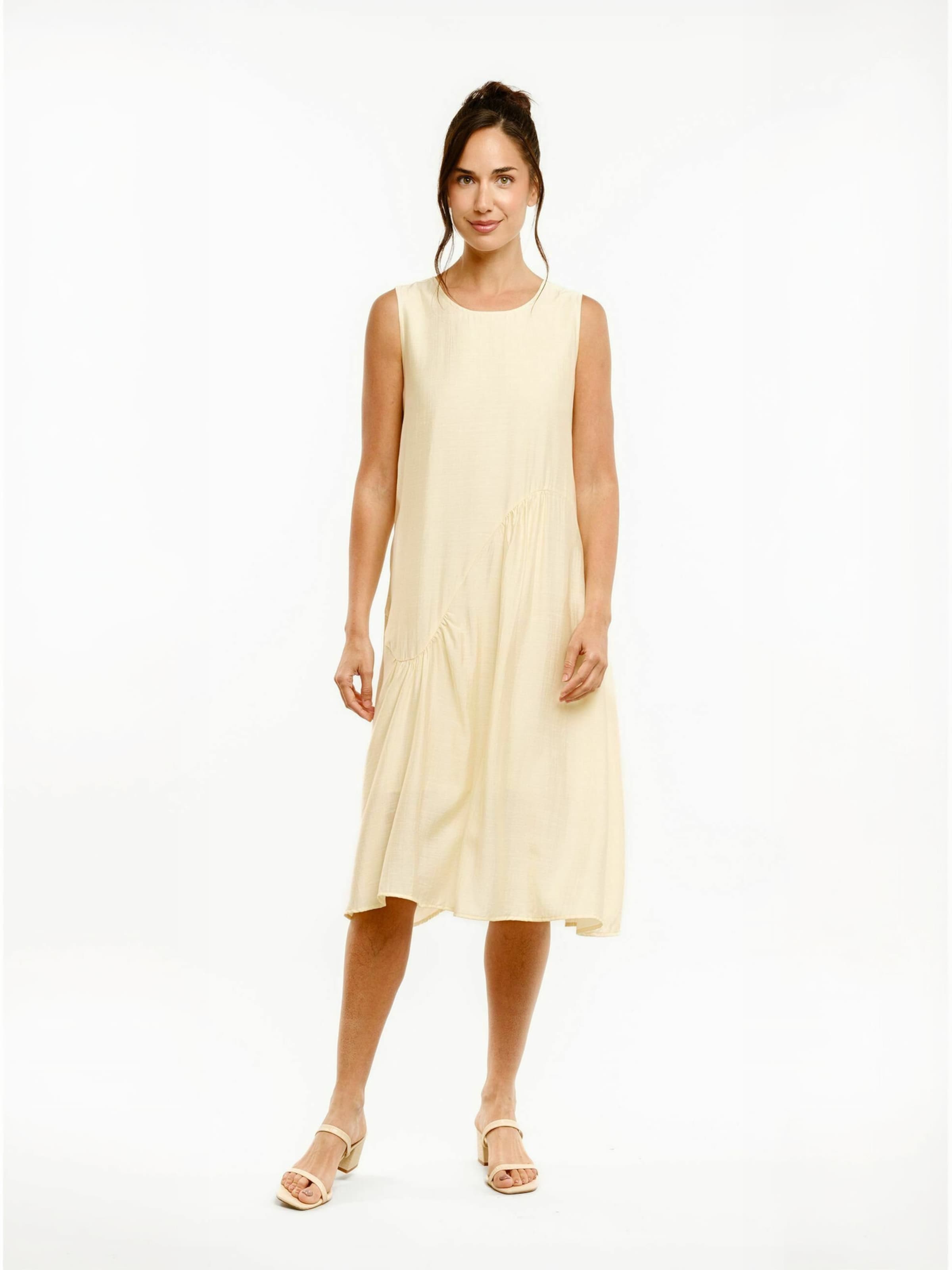 Robe ' BIBO ' Liberte Essentiel en jaune : devant