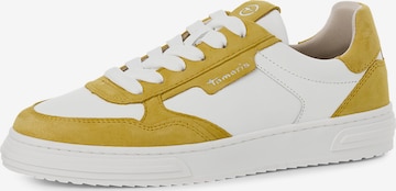 Tamaris Platform trainers in Yellow: front