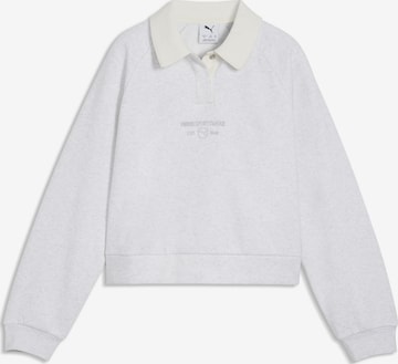Sweat-shirt 'Class' PUMA en gris : devant