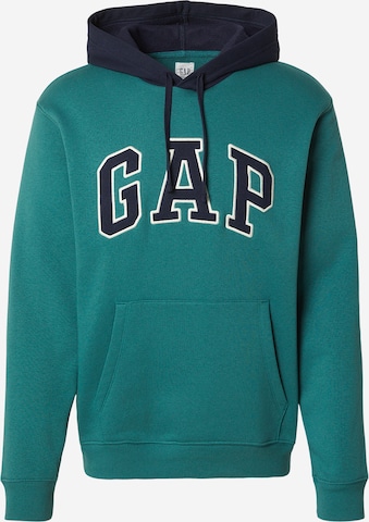 GAP Sweatshirt 'HERITAGE' in Grün: Vorderseite
